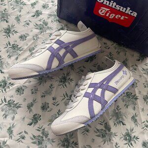 Onitsuka Tiger Mexico 66 White Purple Sneakers